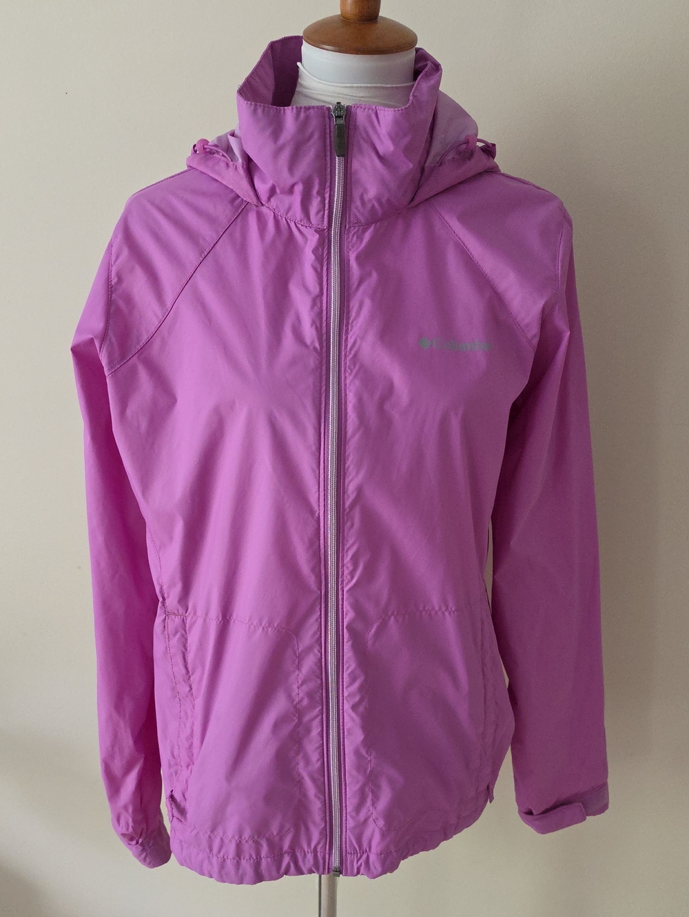 Columbia Light Purple Lightweight Hooded Jacket
